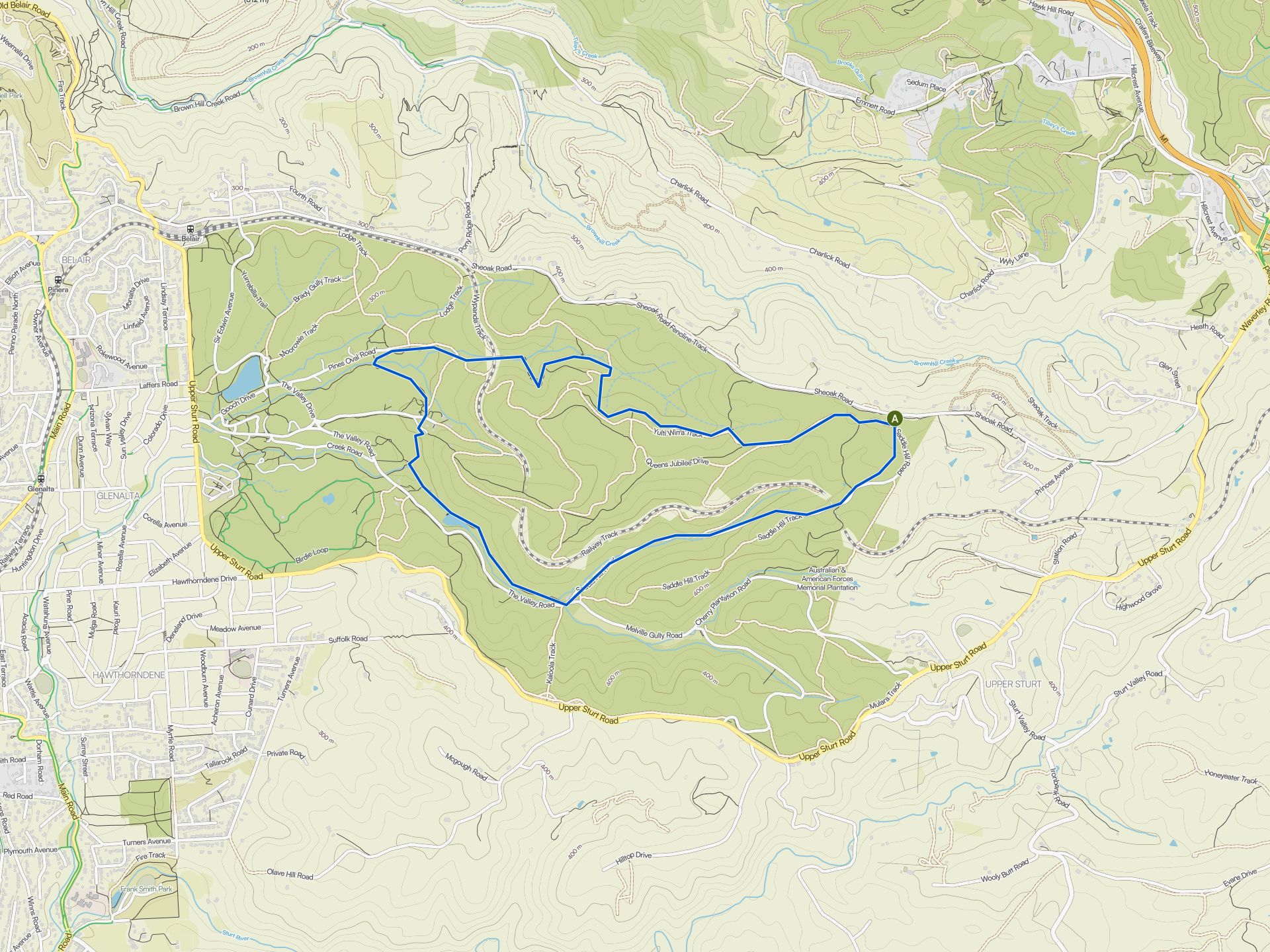 The best walks and hikes in Scott Creek Conservation Park | Komoot